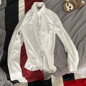 Men’s white dress shirt